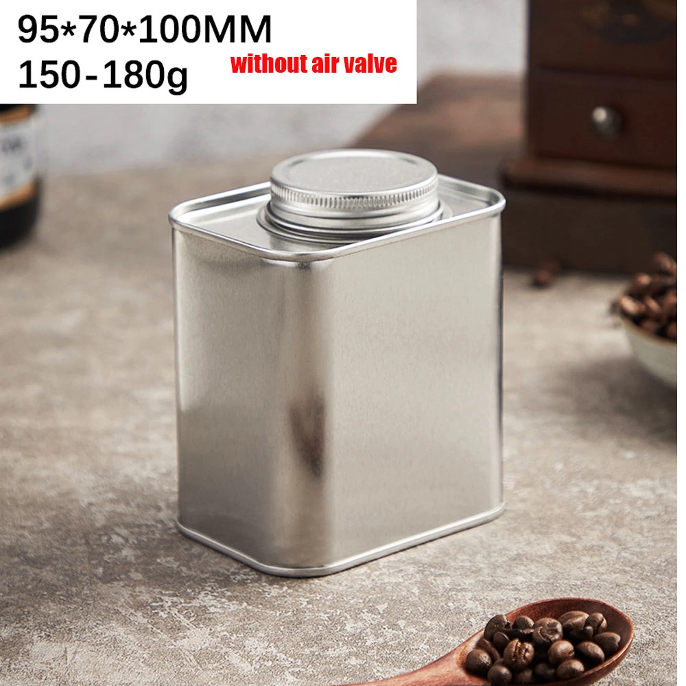 Wanchuang Coffee Bean Tobacco Storage Packaging Metal Container Tin Can with Valve