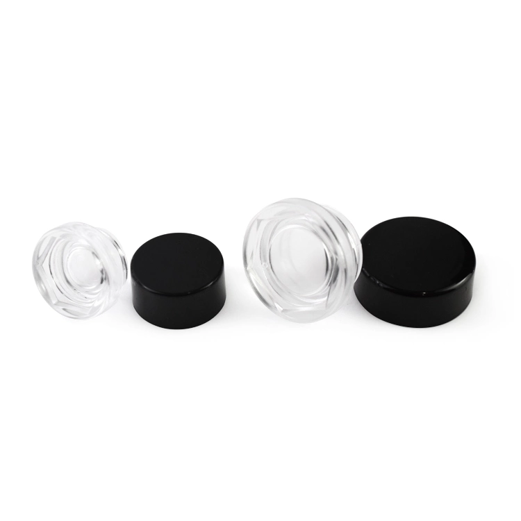 5ml Clear Concentrate Jar Glass Containers with Child Resistant Cap