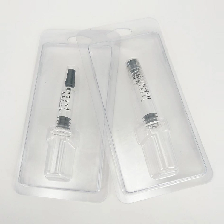 Metal Plunger Syringe Luer Lock Pre-Filled Packaging