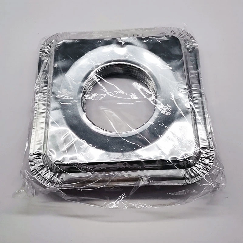 Gold Tin Foil Box Aluminum Foil Box Can Be Sealed Sealing Lunch Box Disposable Takeaway Packaging