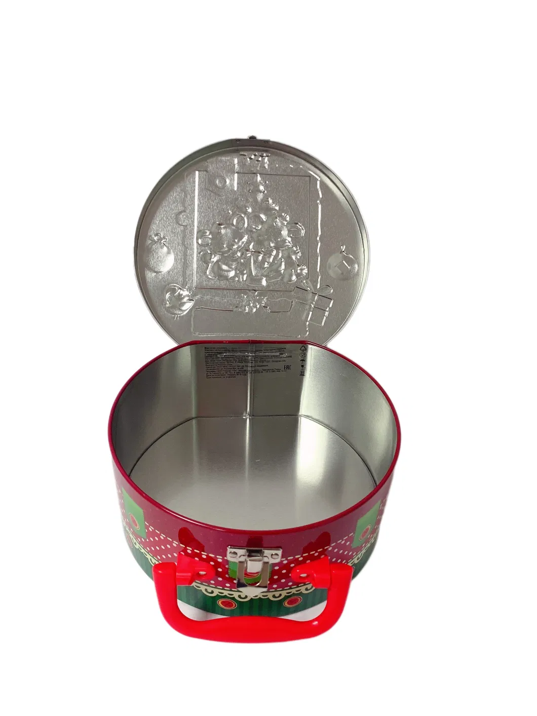 Hot Sale Round Shaped Tin Box Printed Tin Box Perfume and Cosmetic Tin Cans Metal Box for Packing