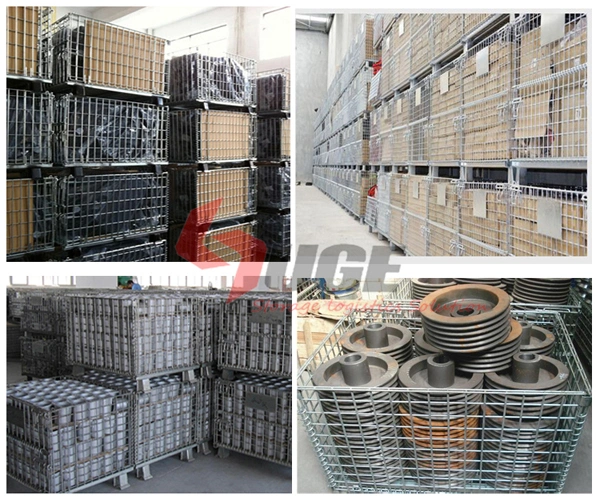 Cheap Wire Mesh Box Cage Metal Bin Storage Container