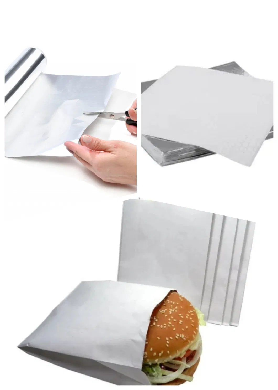 Kitchen Aluminum Foil Paper for Food Wrapping Packing Baking Cooking Tin Paper 8011 8079