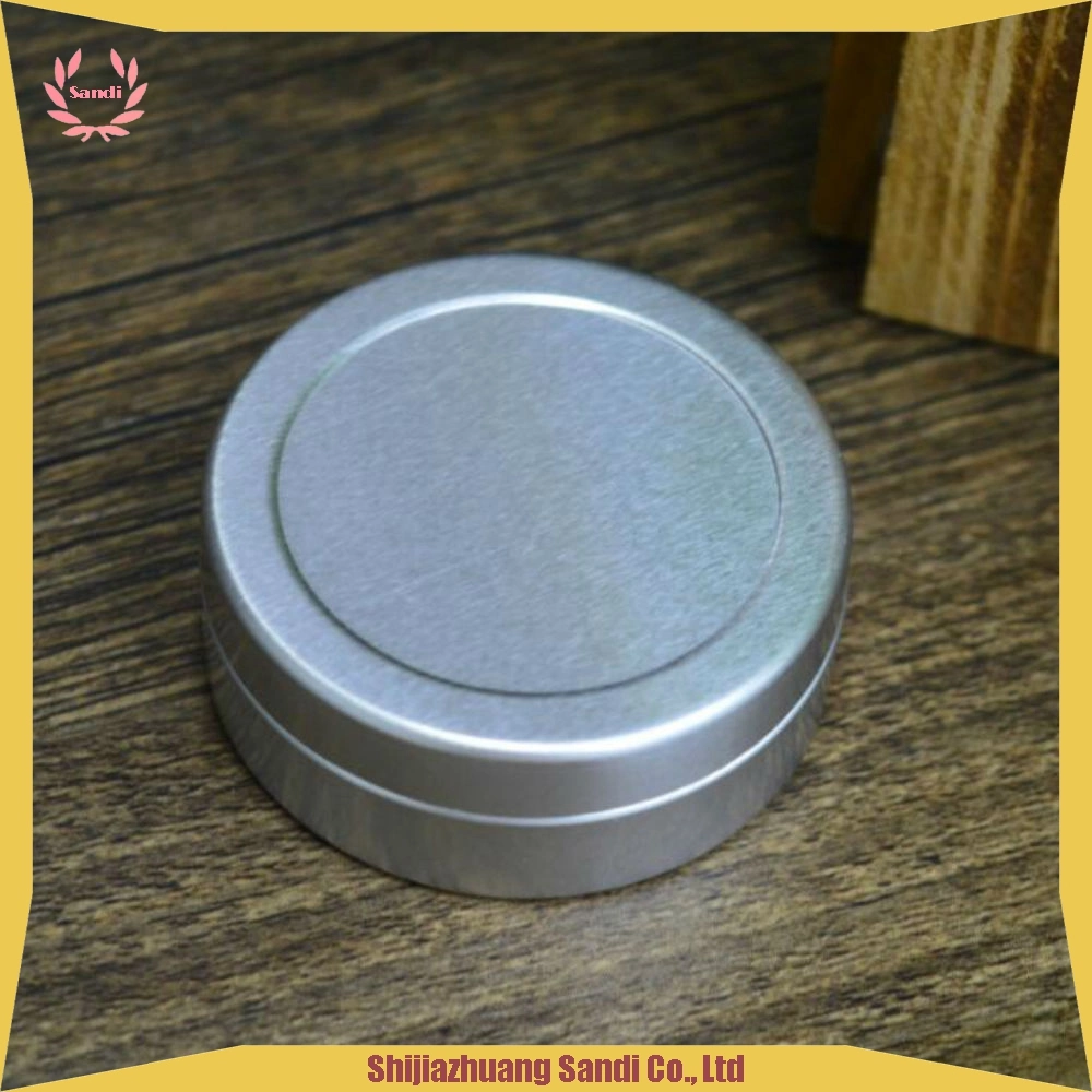 Empty Storage Container Bottle Aluminum Cosmetic Jars 5g 10g 15g 20g Silver Black Metal Aluminum Tin