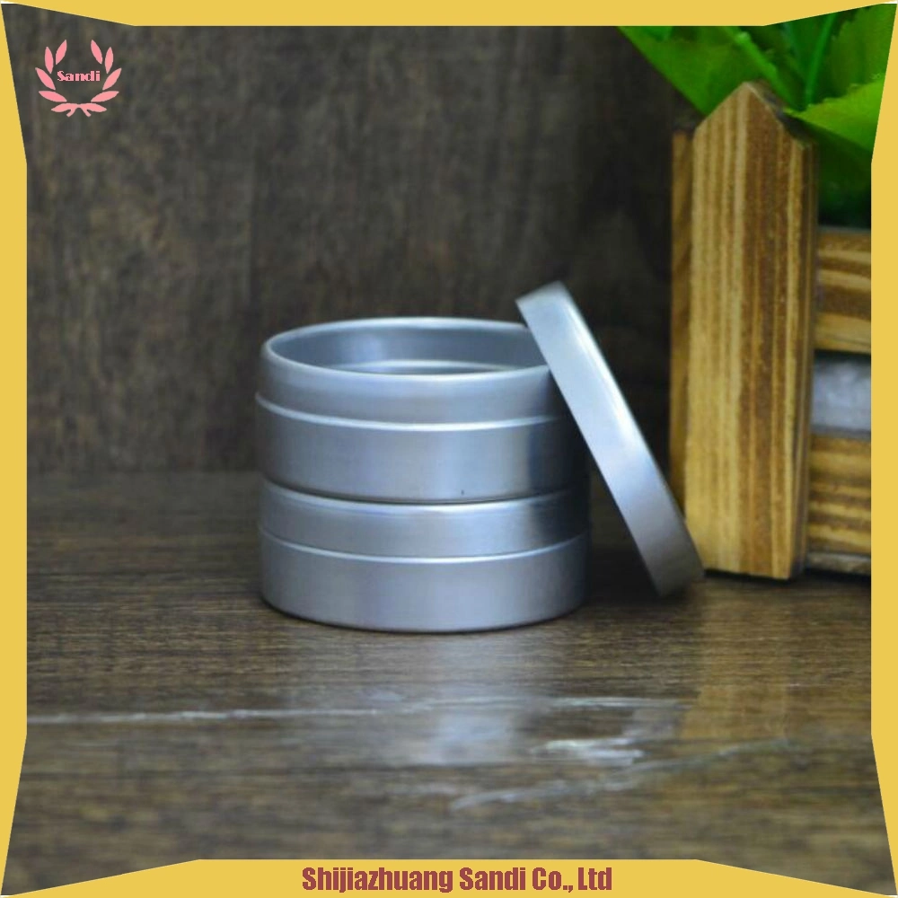 Empty Storage Container Bottle Aluminum Cosmetic Jars 5g 10g 15g 20g Silver Black Metal Aluminum Tin