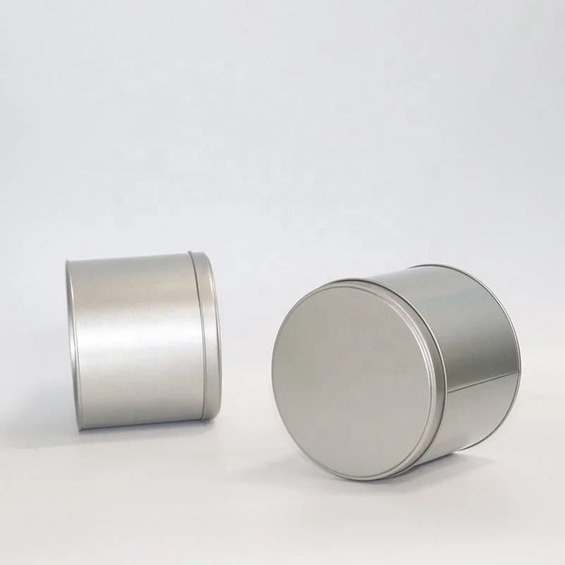 China Manufacturer Customized Hot Selling High Quality Cylinder Tin Can Box for Packaging