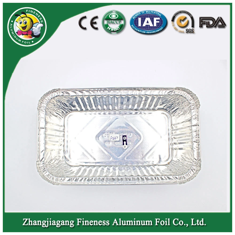 Aluminium Foil Pan Disposable Takeout Tin Foil Tray Food Packaging Aluminum Foil Container