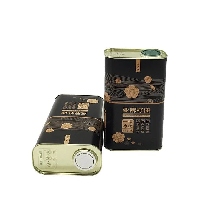 Wholesale 1LTR Metal Tin Can Packaging for Olive Oil