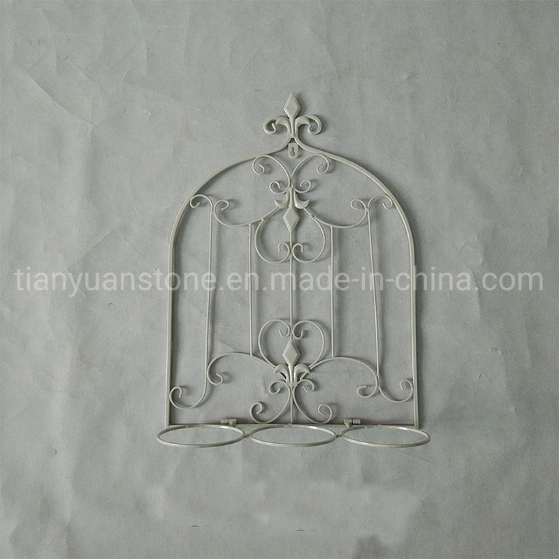 Decorative Flower Door Welcome Sign Metal Ornament