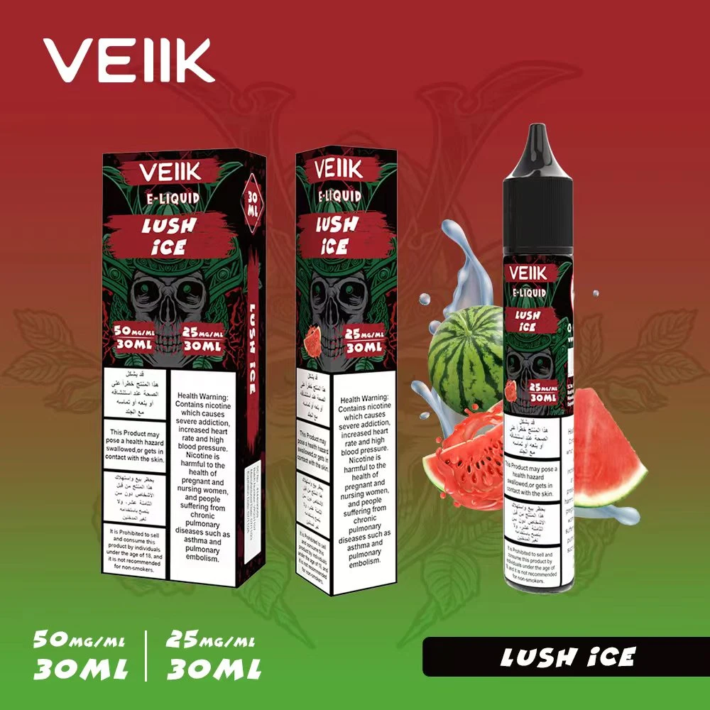 New E-Cigarette Vape Liquid 30ml E Juice Veiik E Liquid 2024