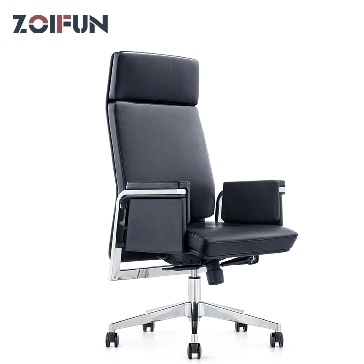 Classic Modern Jumbo Comfort Executive Leather Office Chairs with Arm Rest Pads