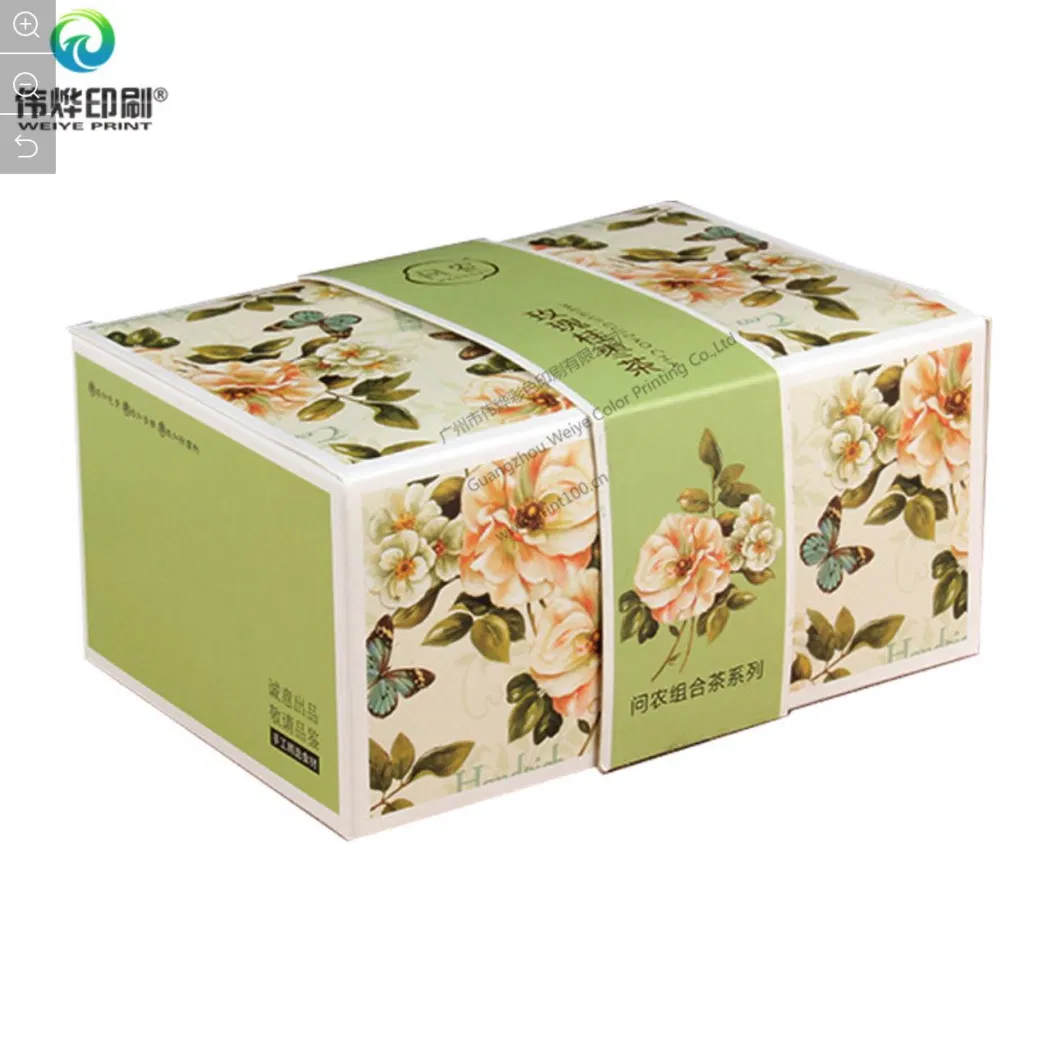 Custom Colorful Design Paper Printing Tea Packaging Box