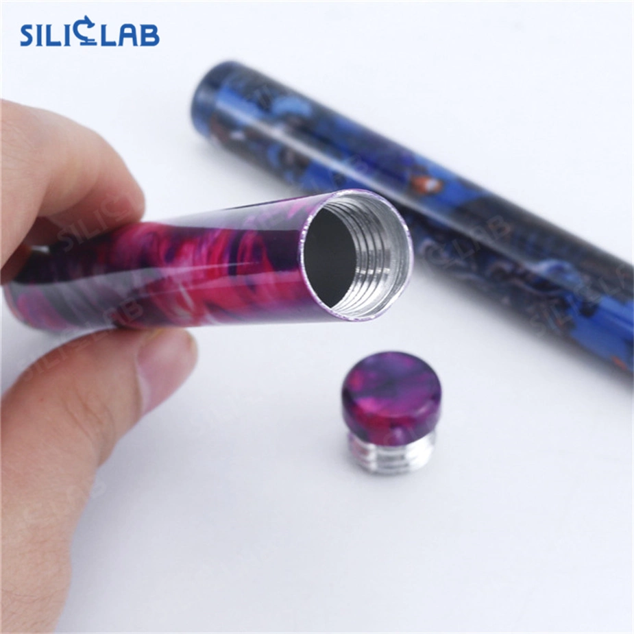 Metal Blunt Holder Rolling Paper Smoking Accessories Pre-Roll Doob Tube