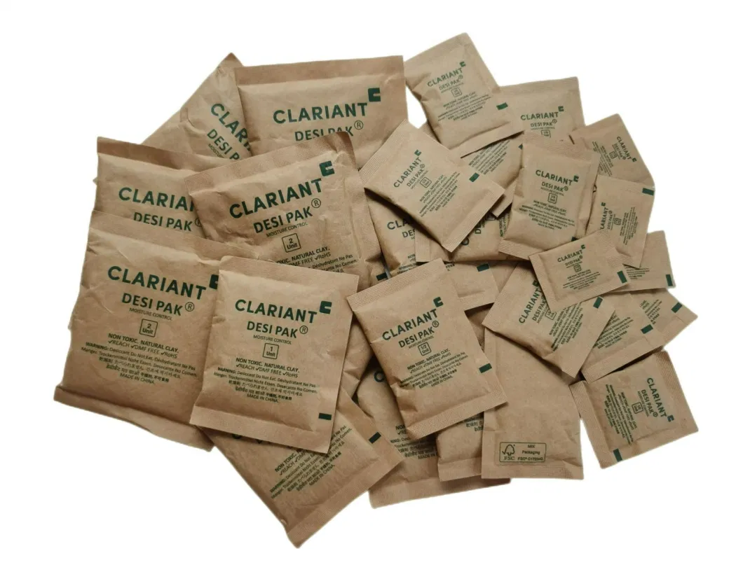 Degradable Kraft Paper Packing Re-Generated Bentonite Desiccant (1U/2U/3U/4U)