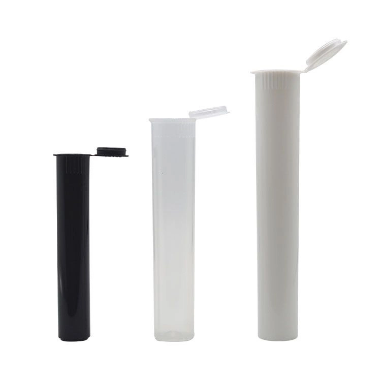 Wanchuang Plastic Smoking Accessories Rolling Paper Jar Storage Plastic Tube