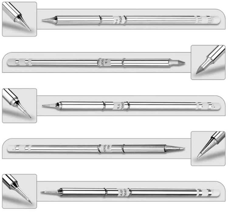 T12-Ku/Kr/Kl Soldering Tip/Nozzle T12 Series Solder Iron Tips for Hakko Fx951 950d Soldering Station