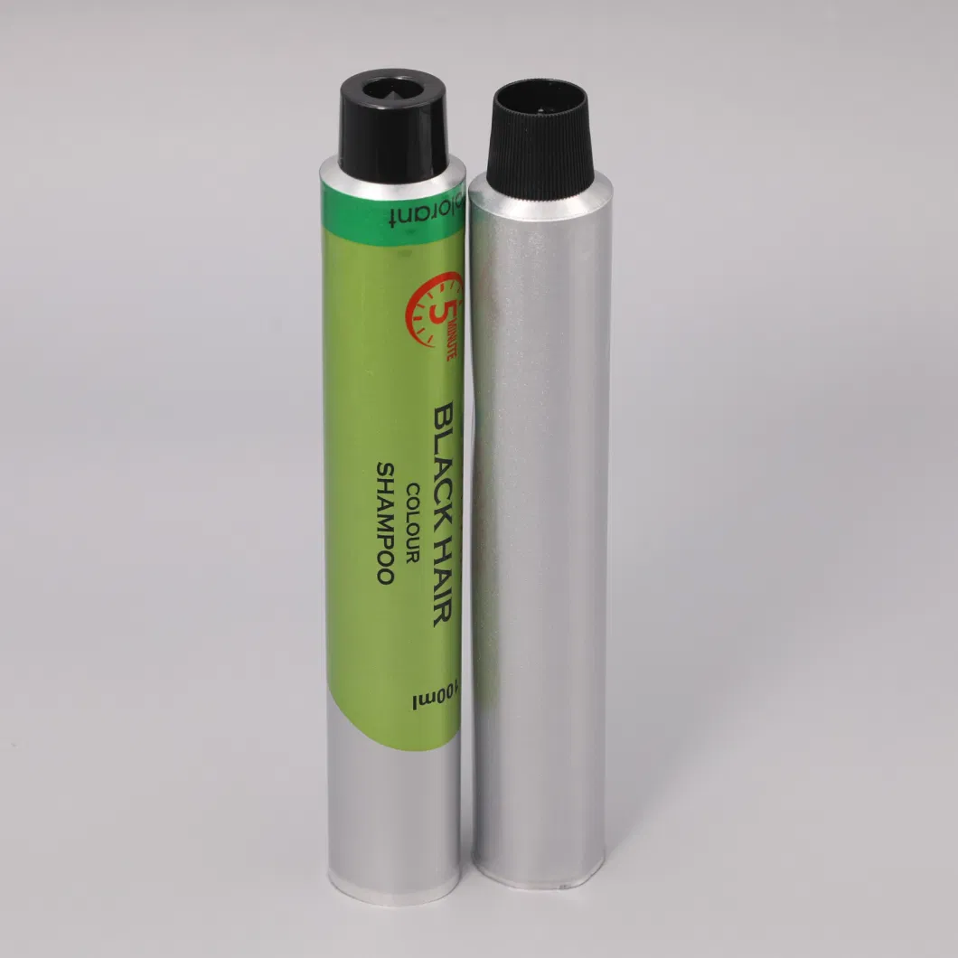 Matte Printing Collapsible Aluminum Metal Squeezed Tube Packaging