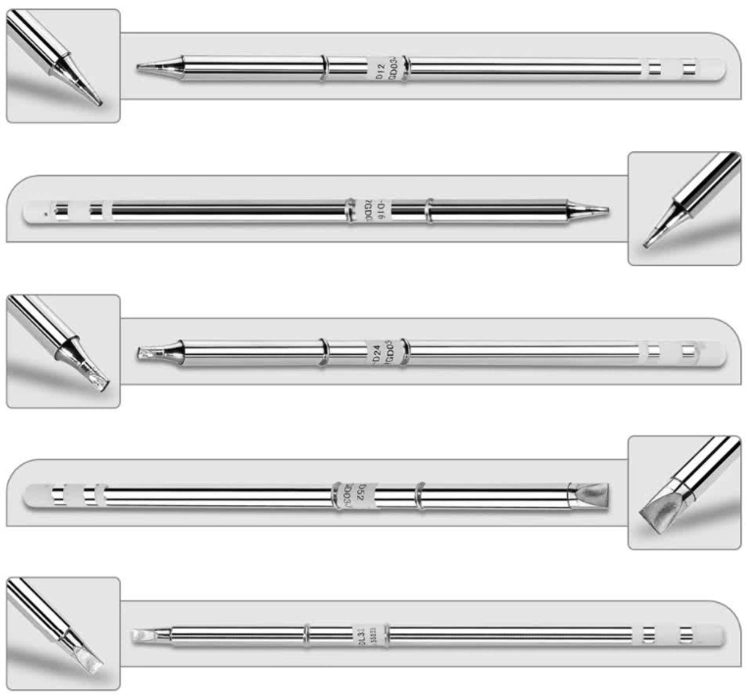 T12-Ku/Kr/Kl Soldering Tip/Nozzle T12 Series Solder Iron Tips for Hakko Fx951 950d Soldering Station