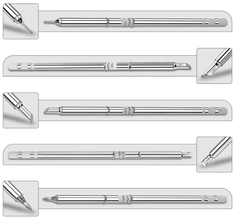 T12-Ku/Kr/Kl Soldering Tip/Nozzle T12 Series Solder Iron Tips for Hakko Fx951 950d Soldering Station