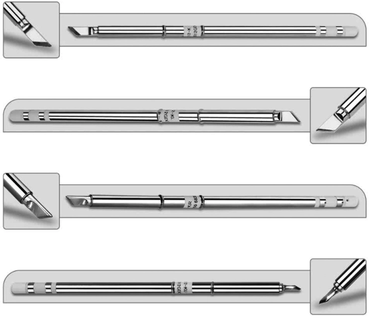 T12-Ku/Kr/Kl Soldering Tip/Nozzle T12 Series Solder Iron Tips for Hakko Fx951 950d Soldering Station