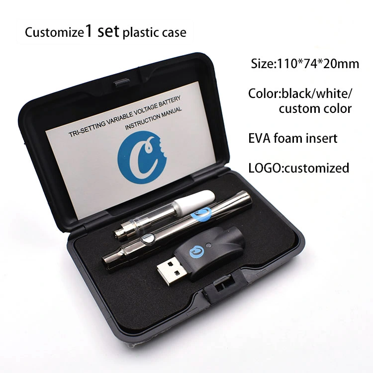 Custom Vape Silicon Case for 1 Set Vape Cartridge Packaging