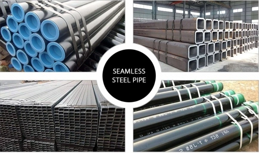 API ASTM A106 Water Well Seamless Carbon Steel Boiler Tube A192 Hollow Carbon Steel Tubing Welded Steel Pipes