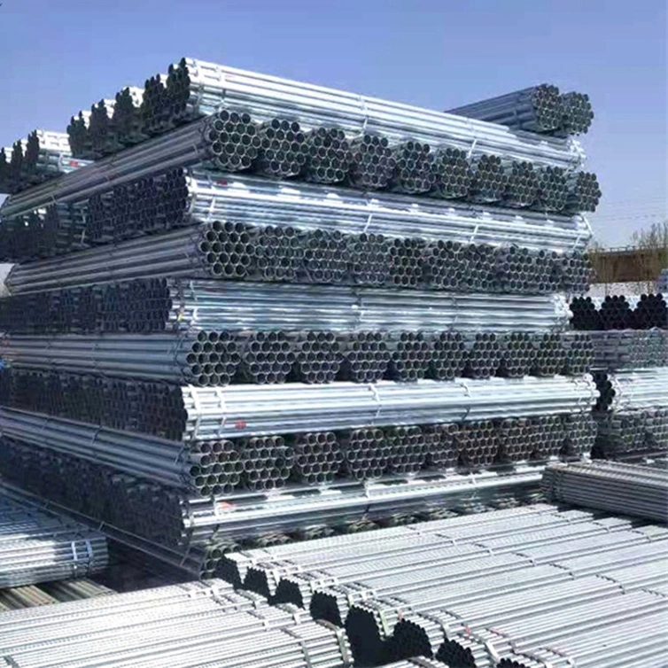 Building Material Hot Cold Rolled ASTM A53 Seamless Alloy Galvanized Hollow Section Square Rectangular Round Seamless Steel Pipe Tube