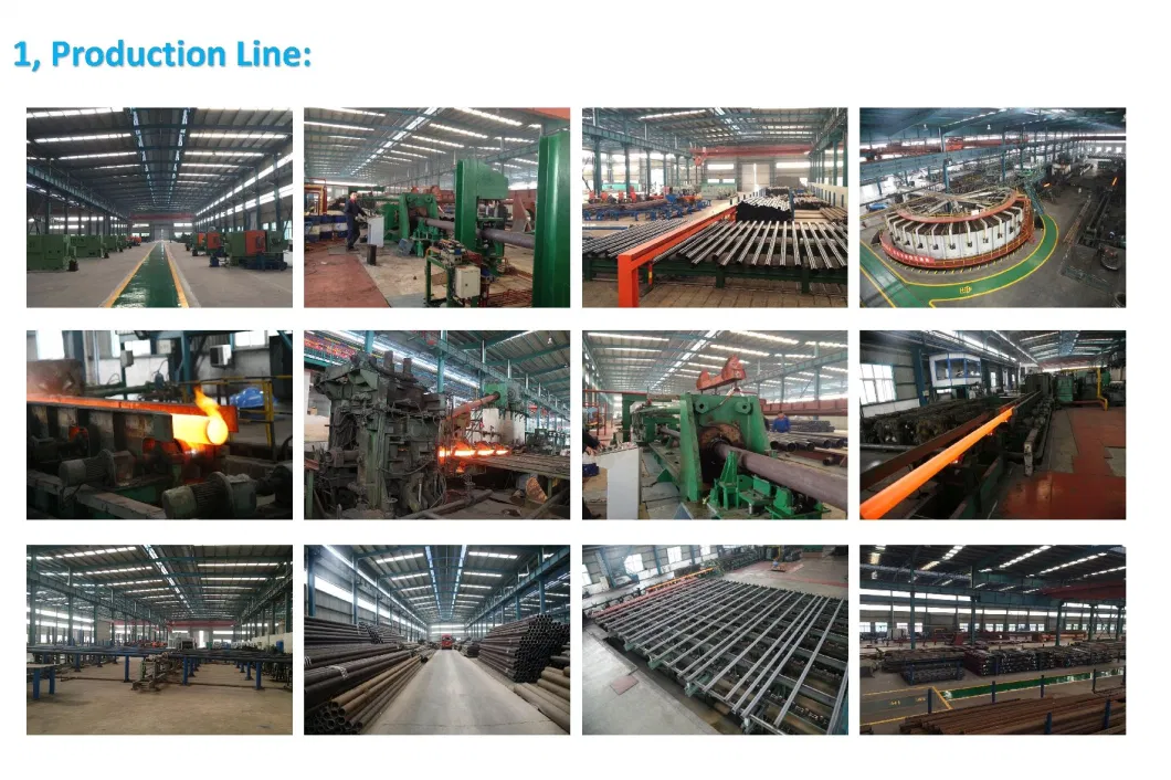 Seamless Alloy Steel Pipe A335 P5/P9/P11/P12/P22/P91/P92 A333 Gr. 6