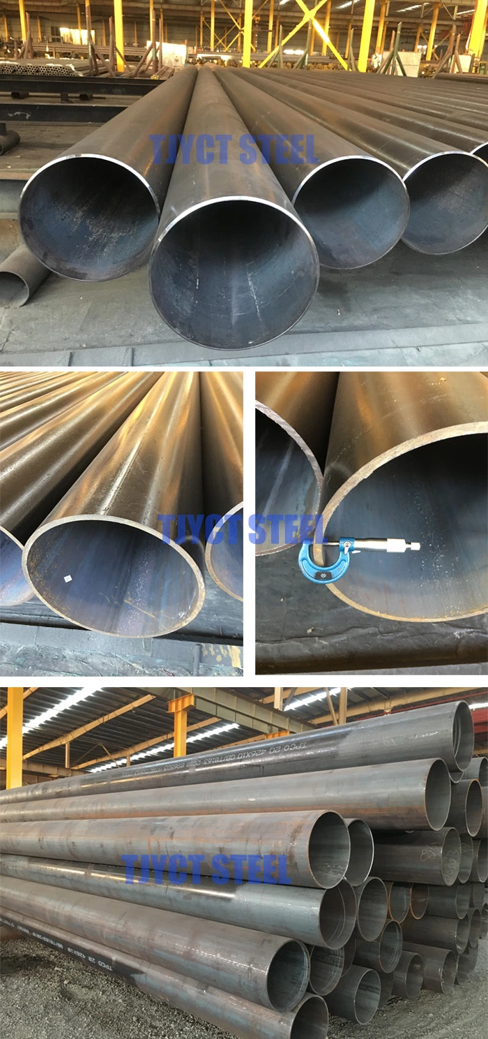 Low Alloy Steel ASTM A210-C St52 DIN1.0832 JIS Stpt49 GB 16mn Seamless Pipe