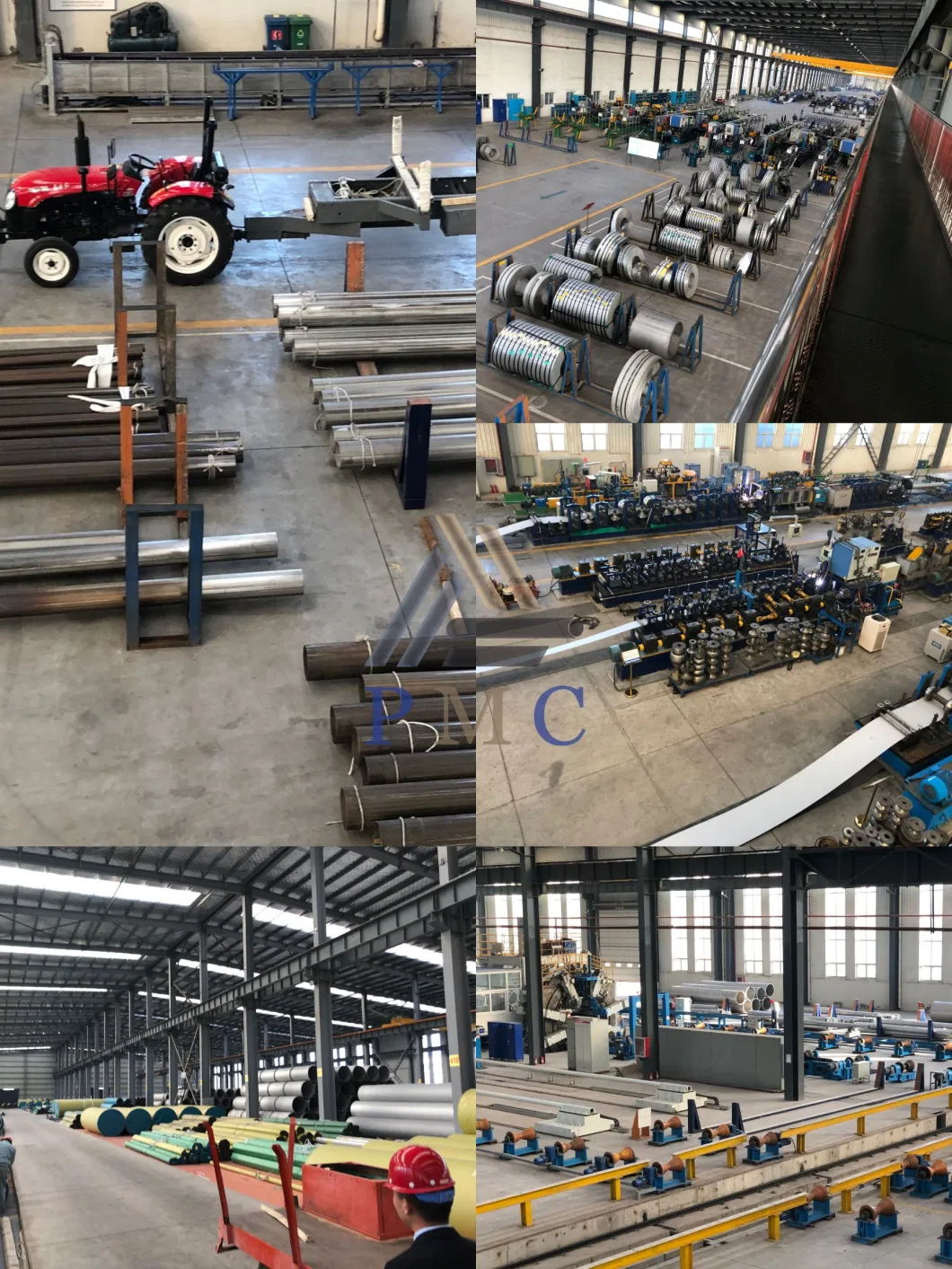 ASTM AISI A312 En10296 Round/Square 201 202 304 304L 316 430 Alloy/Dupex/Seamless/Welded/Stainless/Carbon/Heat Exchanger Grooved Mental Steel Pipe Tube