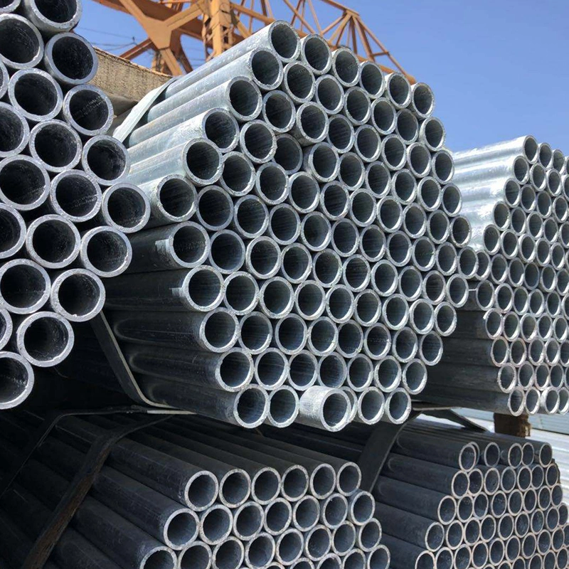 Wholesale Price 6 Meter 5 Inch Sch 80 Pre Galvanized Steel Round Pipe Tube for Uzbekistan