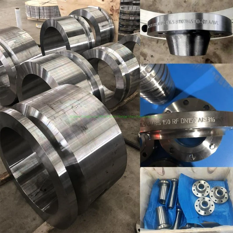 Customized Stainless Steel Carbon Steel Flat Weld Butt Weld 304 Large Diameter Flange Piece Forging Customized 316 Blind Flange