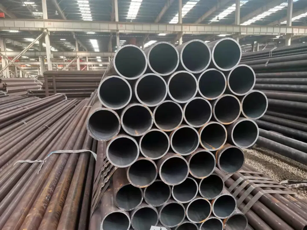 ASTM SA179 S400 Black Coating Alloy Seamless Steel Pipe Wholesale DN200 Std Q345b Seamless Cold Drawn Low-Carbon Steel Pipes for Heat Exchangers and Condensers