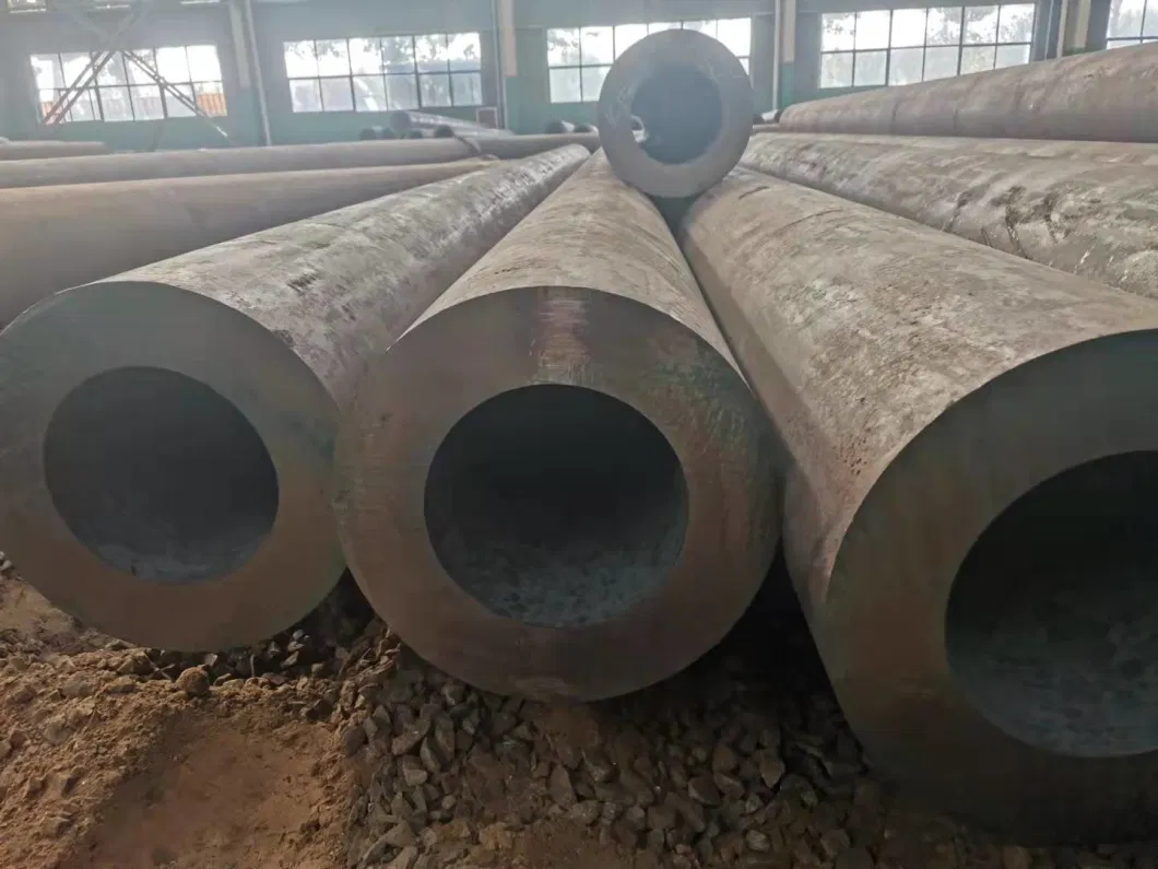 ASTM SA179 S400 Black Coating Alloy Seamless Steel Pipe Wholesale DN200 Std Q345b Seamless Cold Drawn Low-Carbon Steel Pipes for Heat Exchangers and Condensers