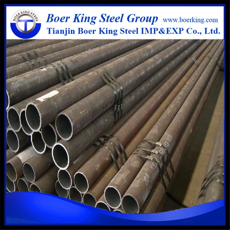 ASTM SA192 Sch40 Seamless Steel Tube Length 5.8m 6m 11.8m Boiler Iron Pipe with Grooved