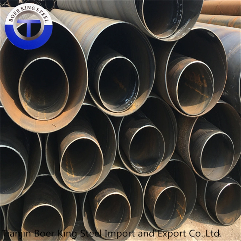 Tianjin Factory ASTM A53 En10217 En10296 Q235 Q195 S265jr Steel Round Pipe Welded Steel Pipe