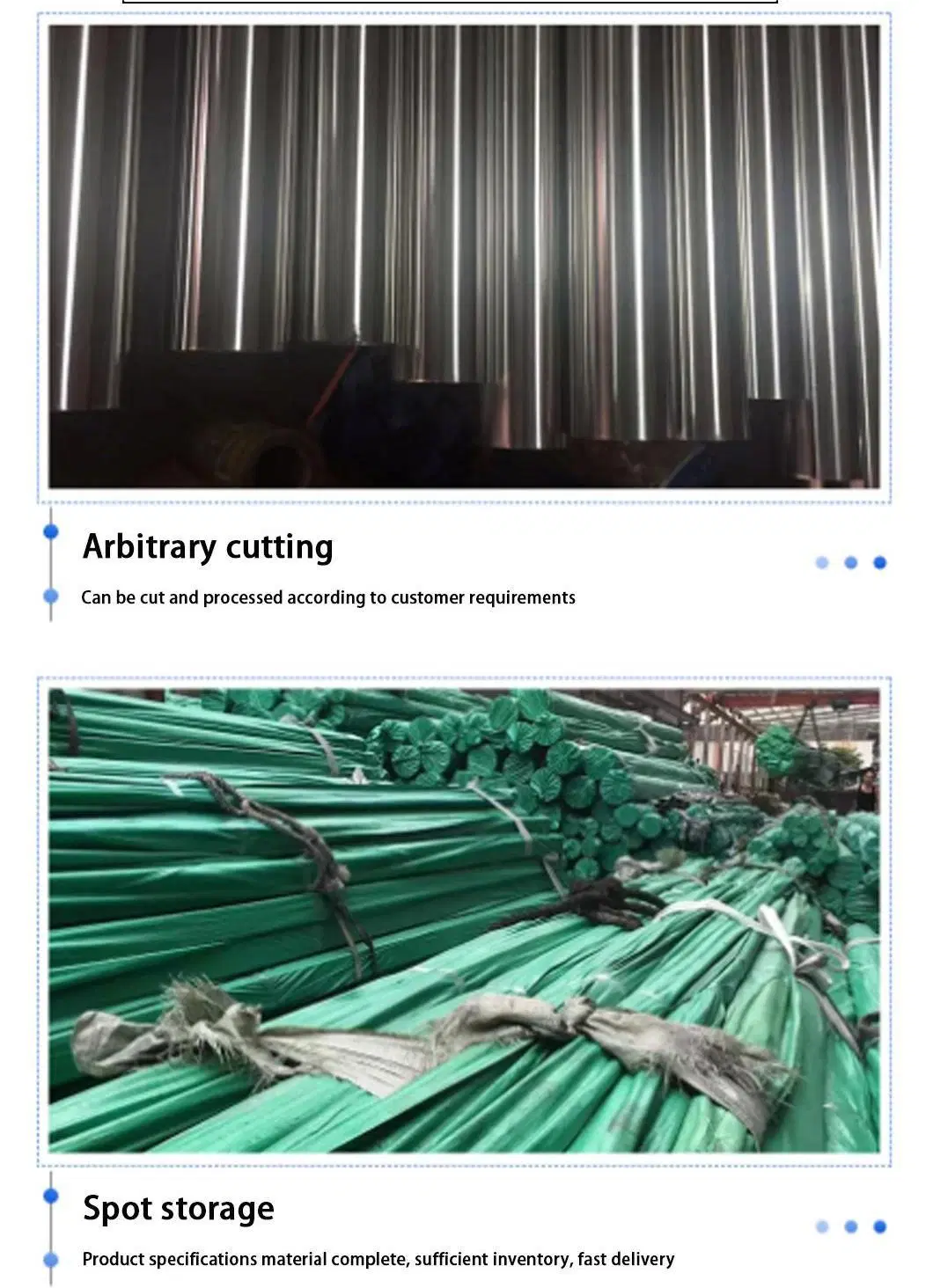 201 304 316 Micro Bright Annealing Stainless Steel Capillary Tube / Tubing / Pipe