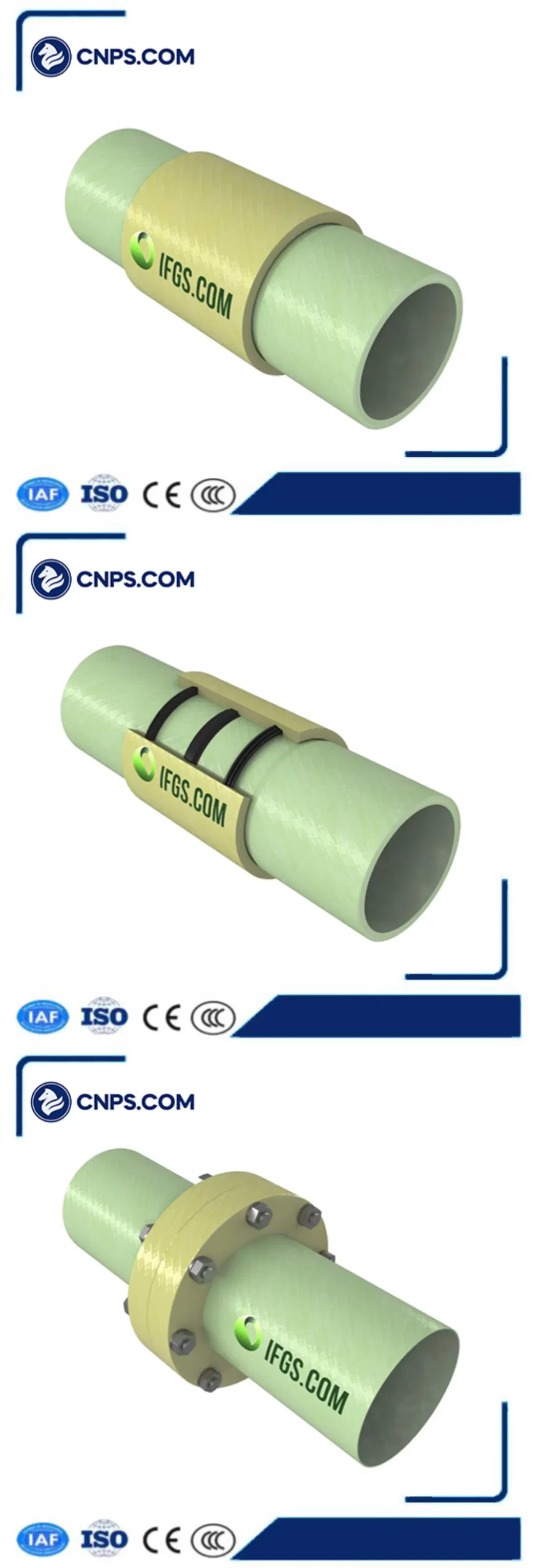 Cost-Effective High Temperature Resistance GRP/FRP Pipe