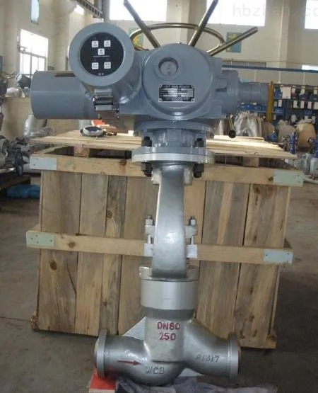 power station valve J961Y-170V globe valve high pressure electric/pneumatic