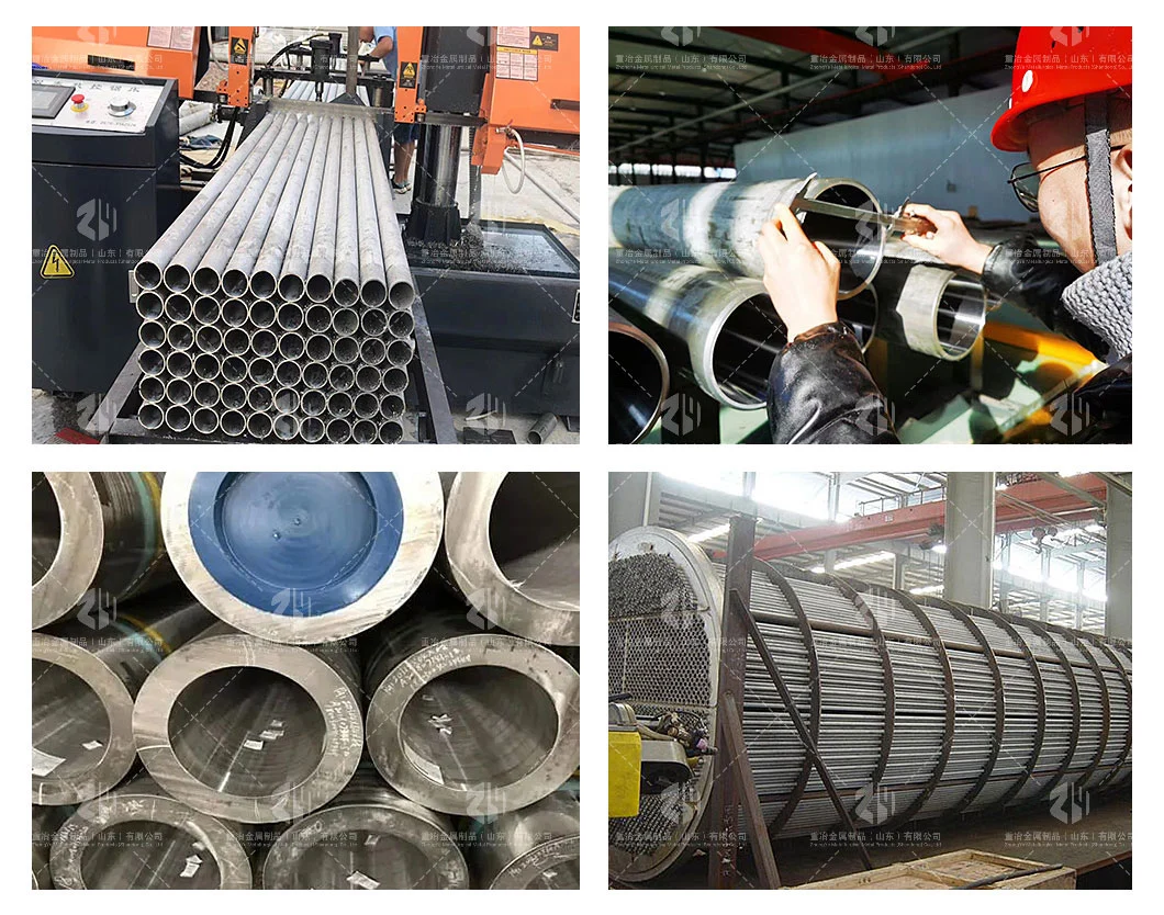 Hot-Tied Cold-Rolled Large/Small-Diameter ASTM 1335/1.1167/36mn5/35mn2/Smn433 Alloy Round Seamless Steel Pipe