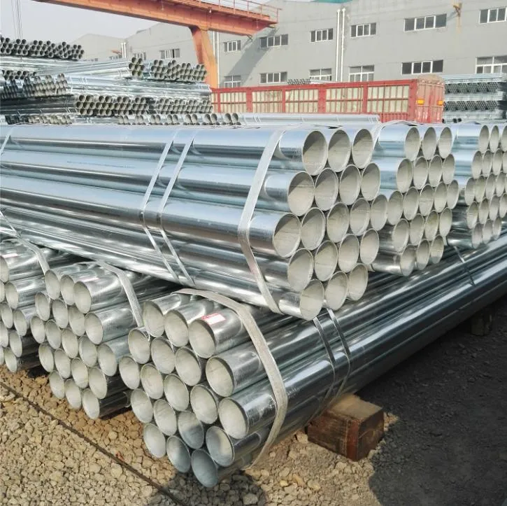 Galvanized Steel Pipe/Tube of Gi Carbon Steel Q235 Q345 S235jr S275jr Seamless/Welded Bright Surface