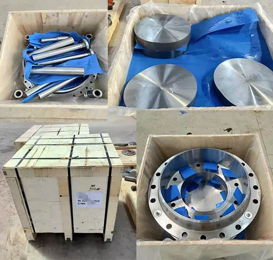 Customized Stainless Steel Carbon Steel Flat Weld Butt Weld 304 Large Diameter Flange Piece Forging Customized 316 Blind Flange