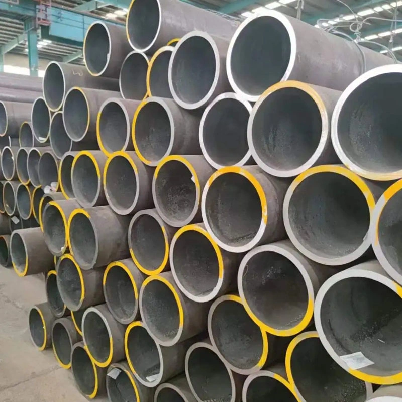 ASTM Q235B A36 Schedule 40 Construction 14 20 24 30 Inch Black Round Tube Reasonable Seamless Carbon Steel Pipe