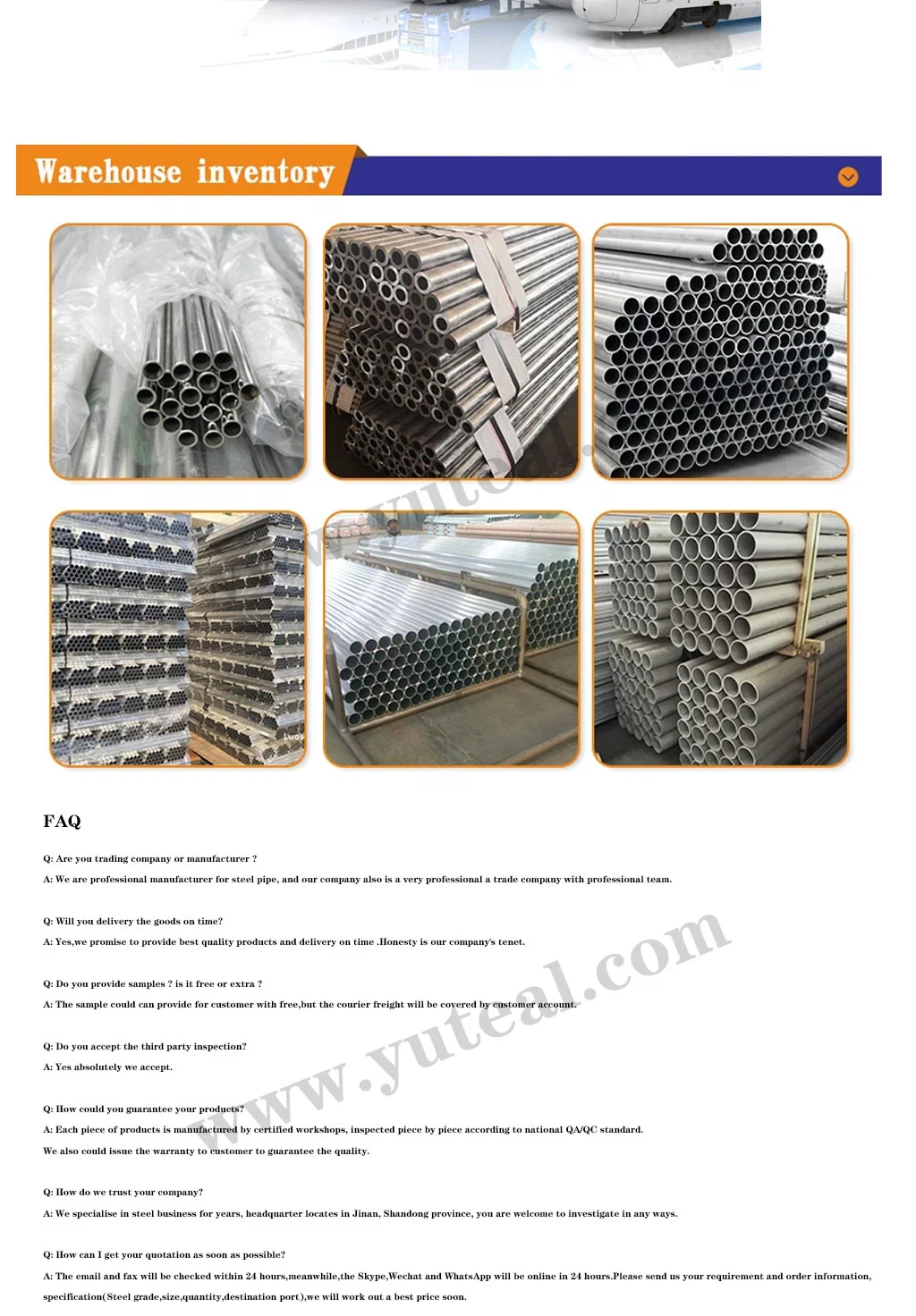 Hot Sale 2A12 2024 3003 5052 5083 5A02 Anodized Aluminum/Aluminium Pipe/Tube