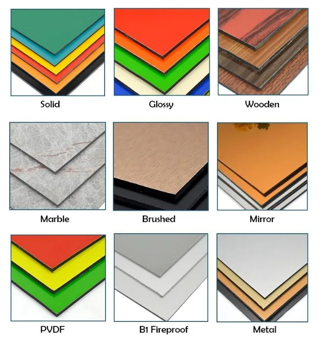 Aluminum Honeycomb Sandwich Panel Building Material Wall