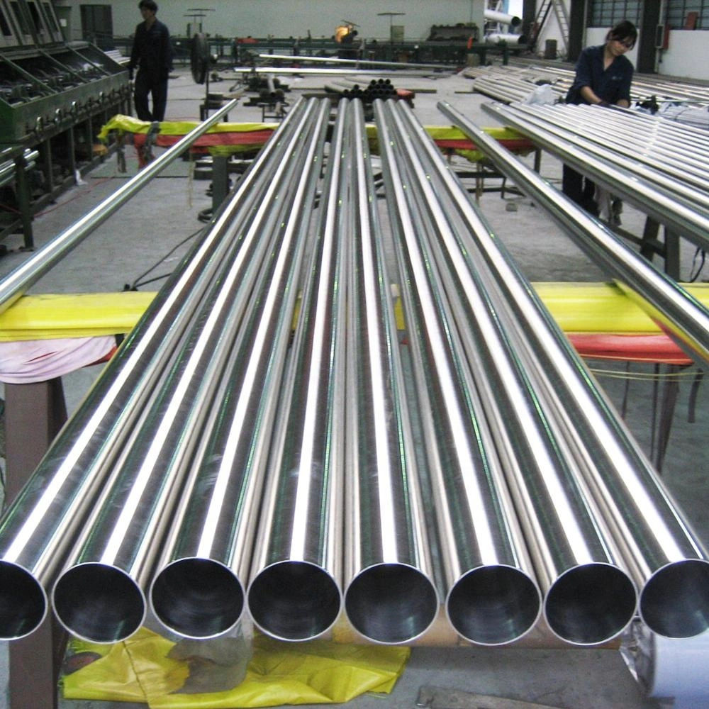 Factory Large Stock DIN En10217 2inch 1000mm 100mm 108mm Diameter Round Stainless Steel Seamless and Welded Pipe Tube