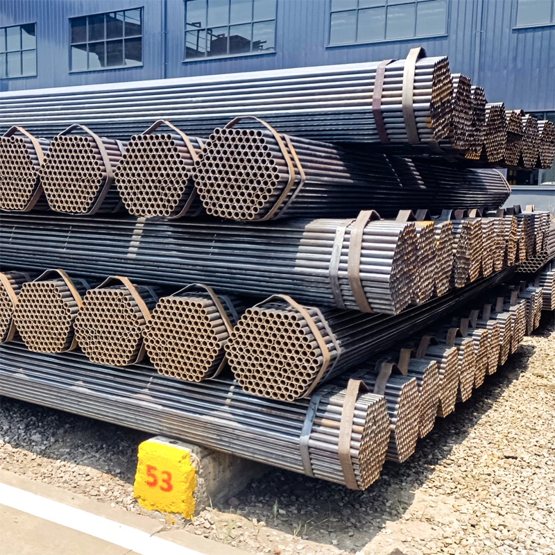 Factory Q235 Q345 Hot Rolled Carbon Steel Pipe Seamless Welding Mild Pipe with High Quality Raw Materials for Construction