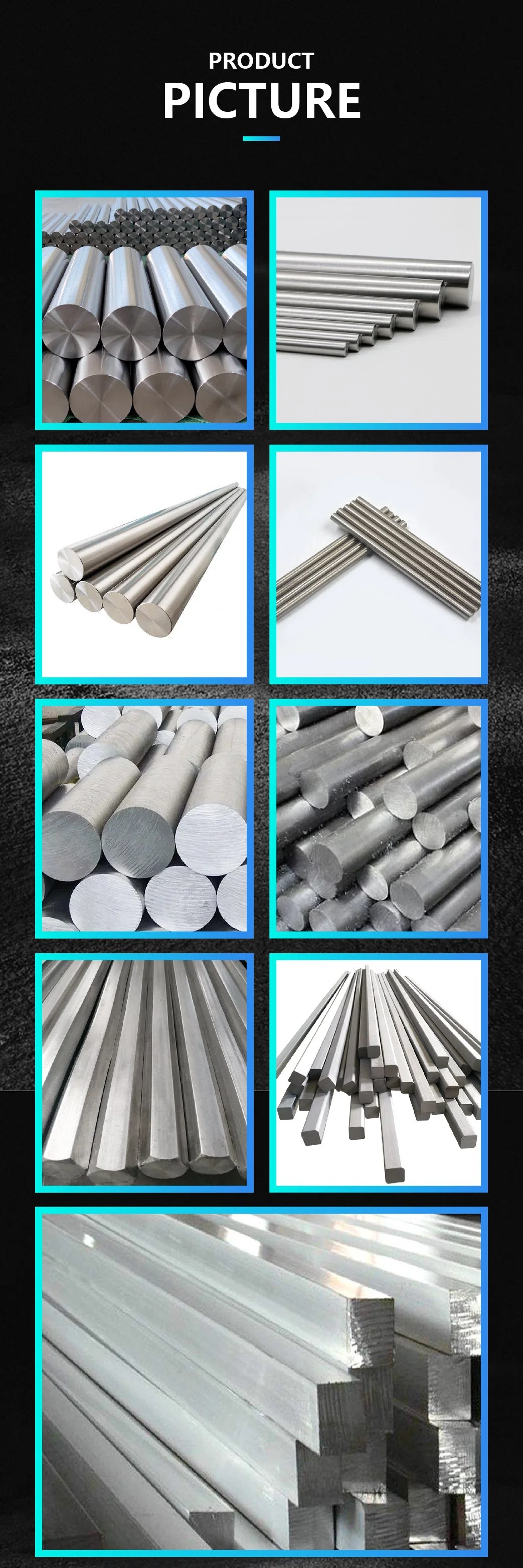 Ti6al4V Gr1 Gr2 ASTM B265 Gr1 Gr2 Gr3 Gr5 Gr7 Hot DIP Galvanized/Black Mild/ERW /Carbon Welded/Square/Alloy/Titanium Stainless Steel Pipe