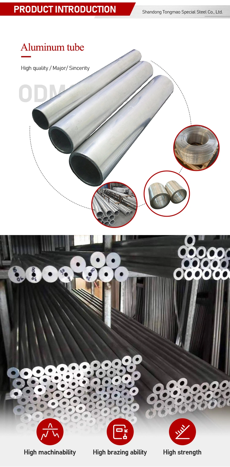 Aluminum Pipes 6061 T6 Aluminum Alloy Tube