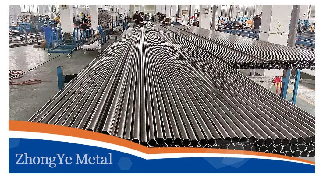 Customized Drawing Sandblasting High-Performance Ti-6al-4V Nickel Ti-Alloy GB/ASTM Steel-Structure Ti-6al-4V Titanium Pipe